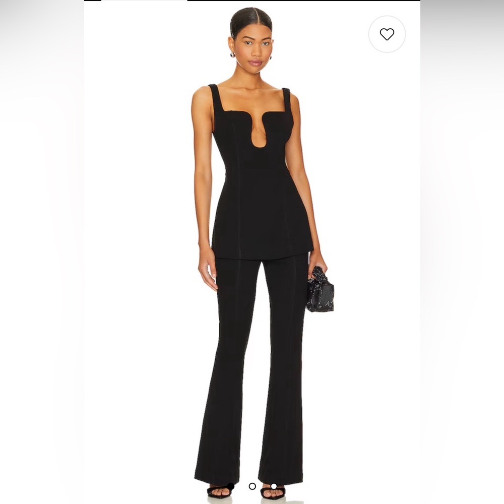 MISHA Black Jumpsuit